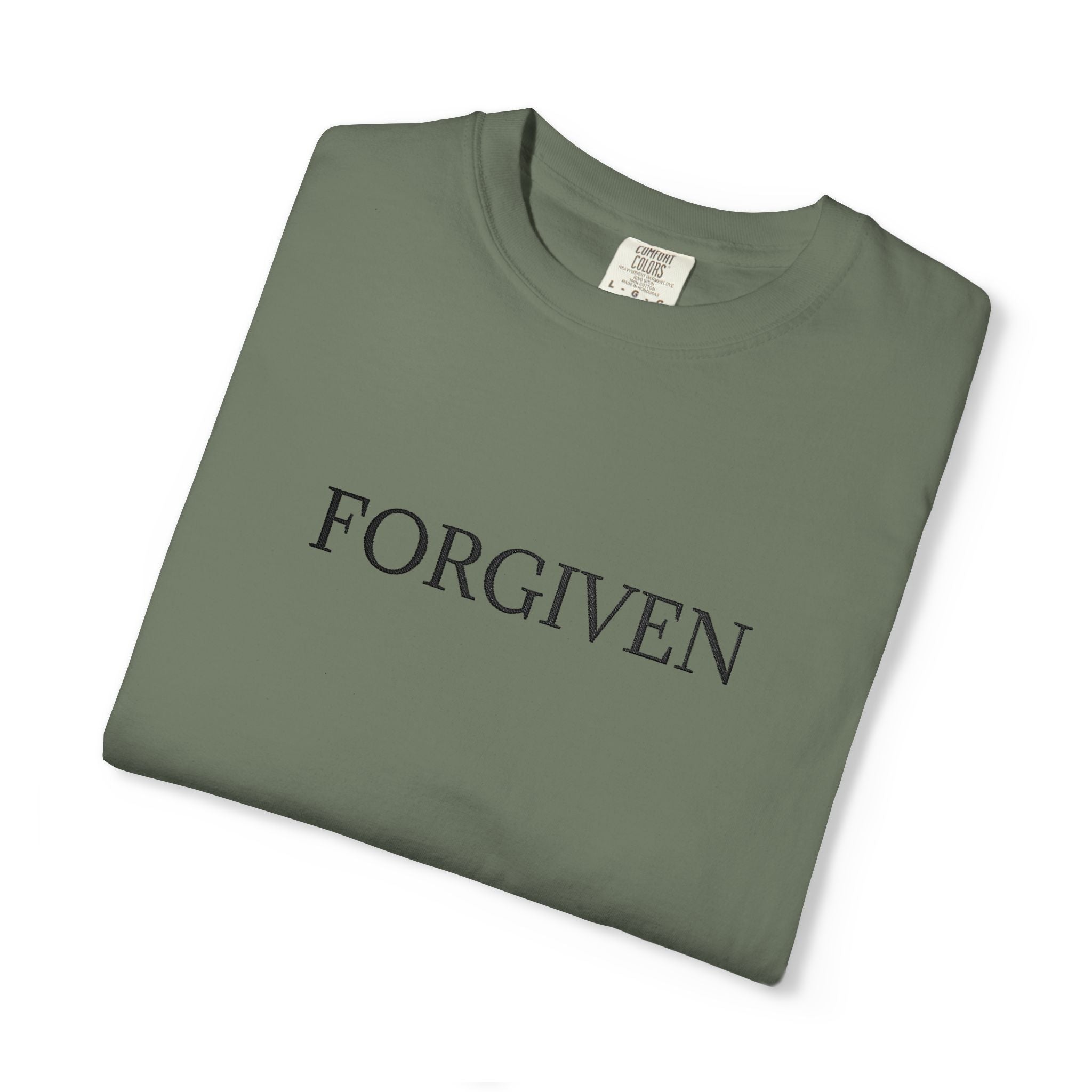 Forgiven embroidered T-Shirt