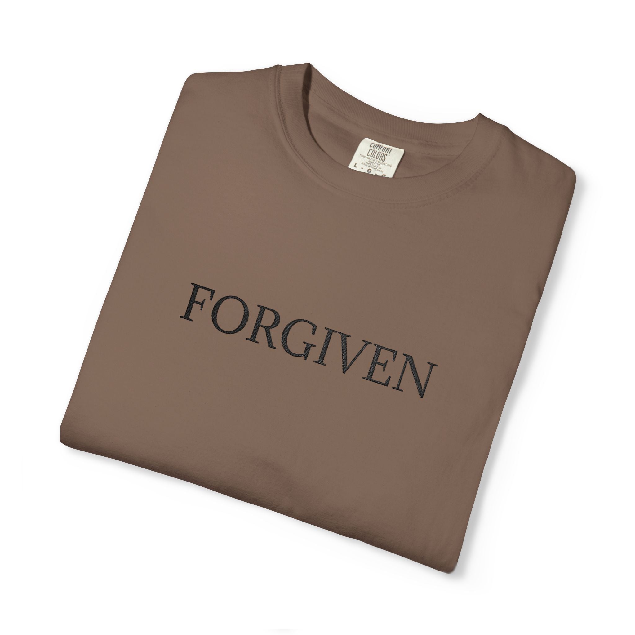 Forgiven embroidered T-Shirt