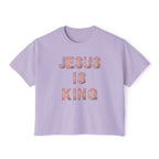 Jesus Is King Boxy Tee