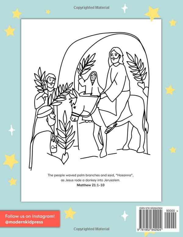 The Bible Stories Coloring Book for Kids