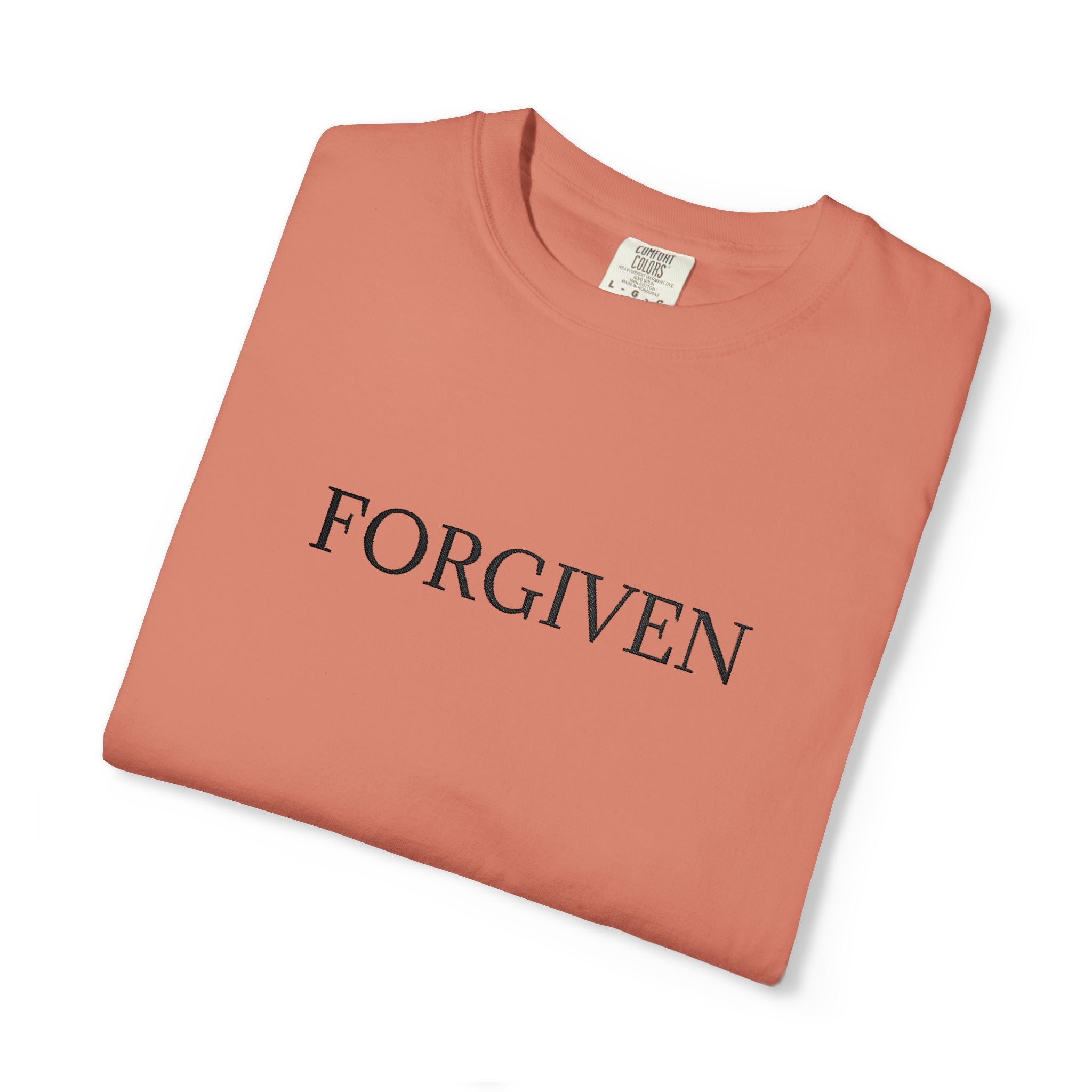 Forgiven embroidered T-Shirt