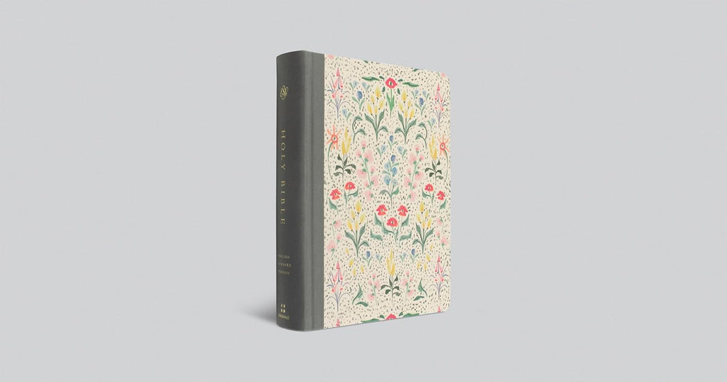 ESV Single Column Journaling Bible, Artist Series (Cloth over Board, Lulie Wallace, In Bloom): Holy Bible, English Standard Version