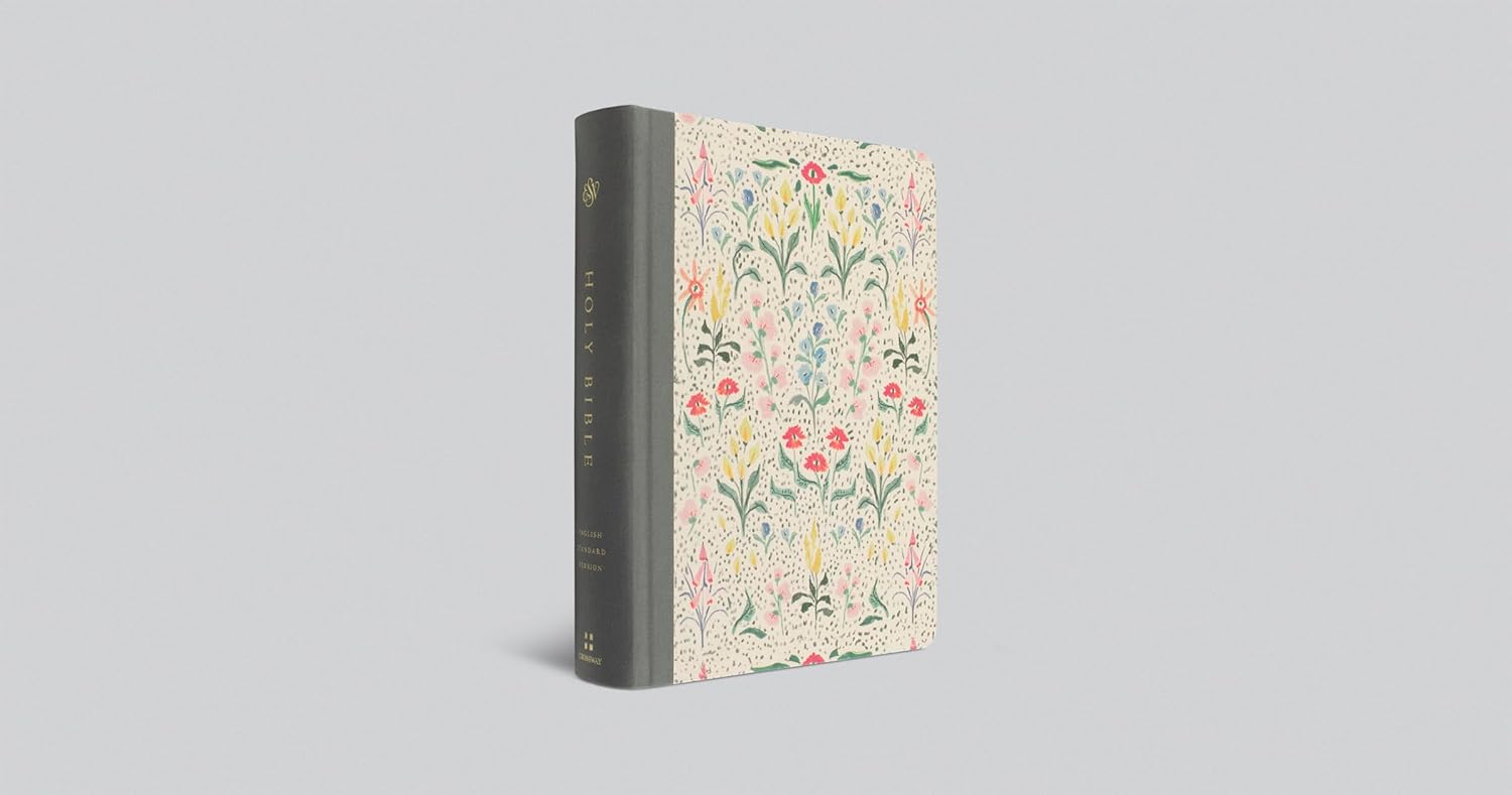 ESV Single Column Journaling Bible, Artist Series (Cloth over Board, Lulie Wallace, In Bloom): Holy Bible, English Standard Version