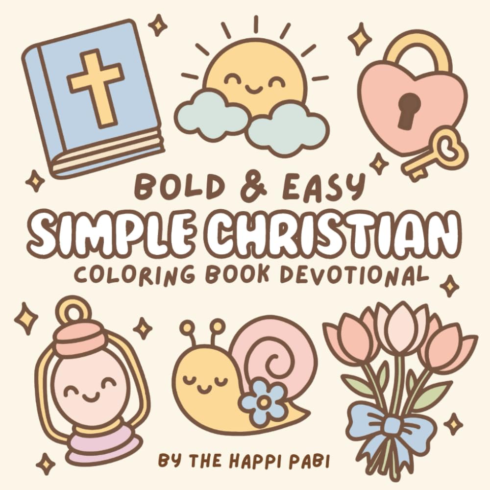 Simple Coloring Book Devotional