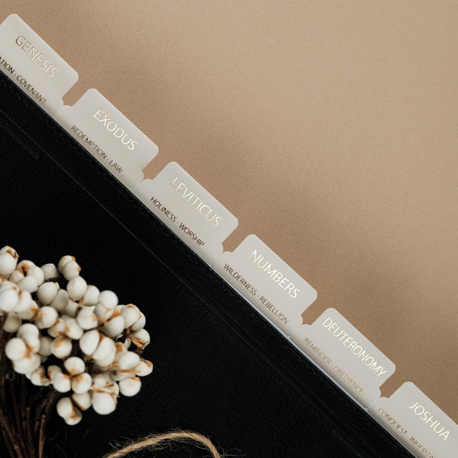 Bible Tabs (Blue and Floral)