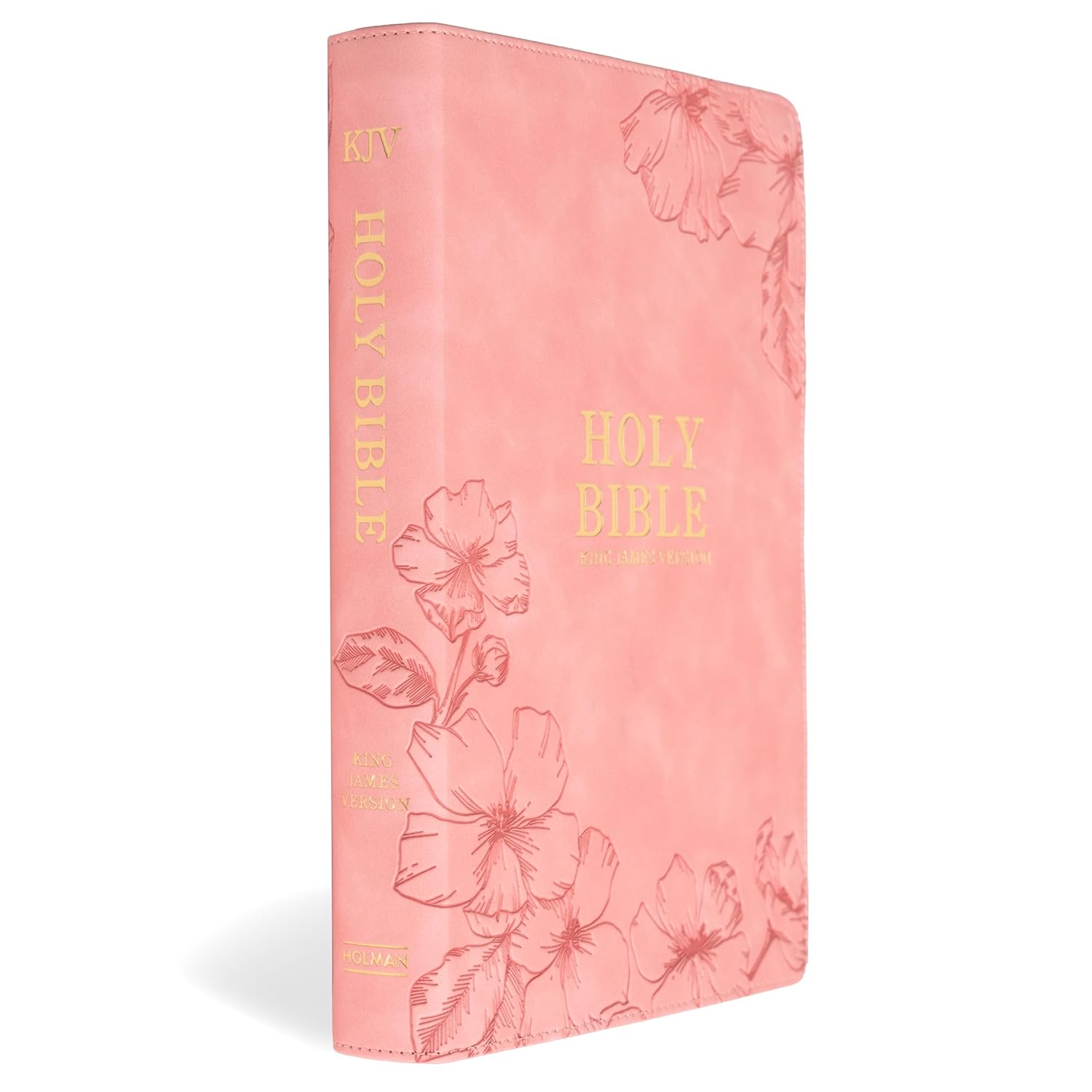 KJV Soft Pink Floral bible