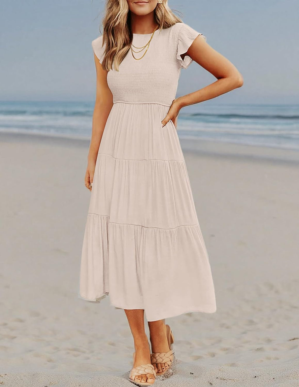 Casual Flutter Dress