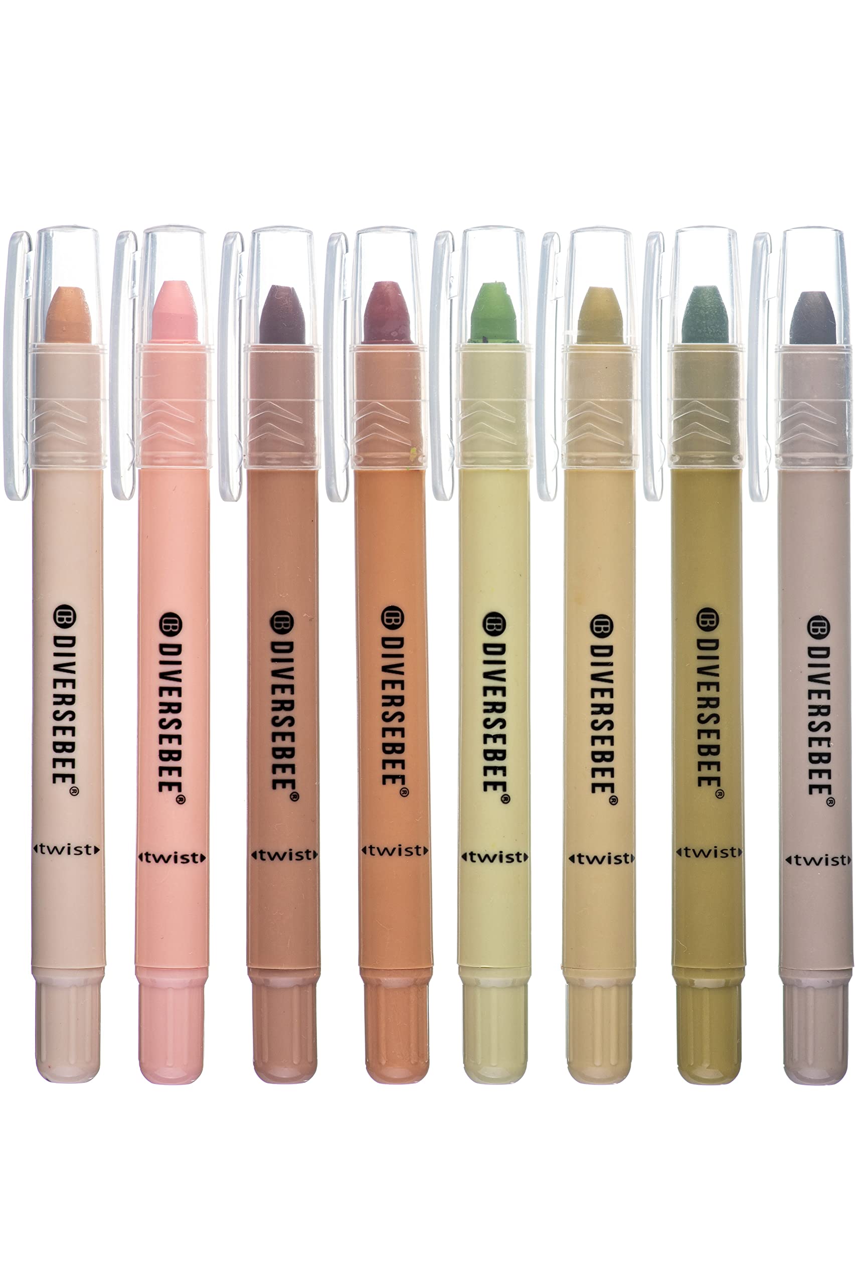DIVERSEBEE Bible Highlighters, 8 pack