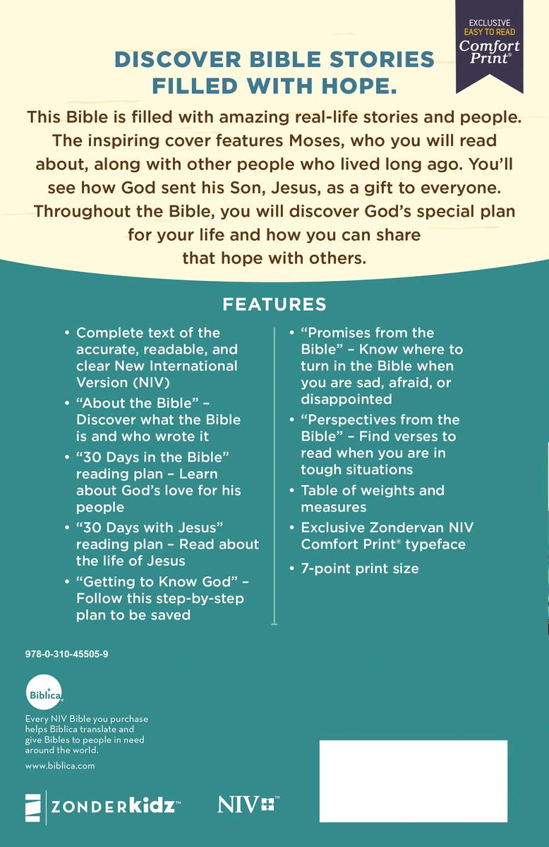 NIV, Holy Bible for Kids