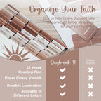 Laminated Bible Tabs, Earth Tone, Gold foil