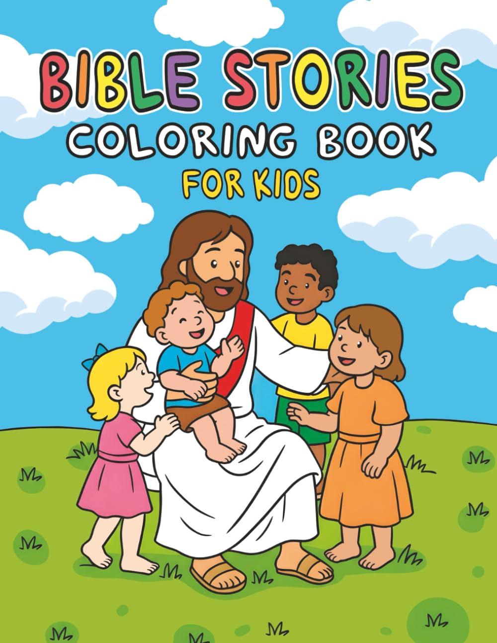 Bible Verses Coloring Book For Kids