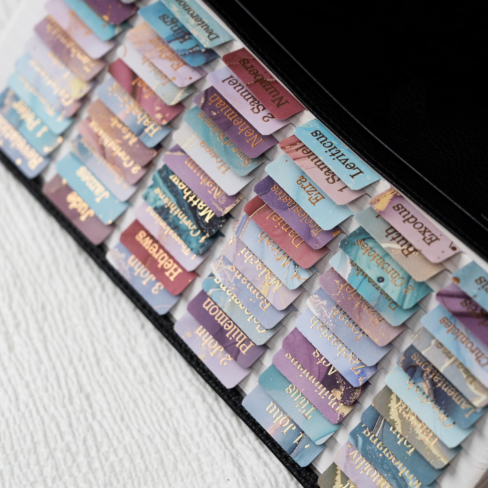 Bible Tabs (Blue and Floral)