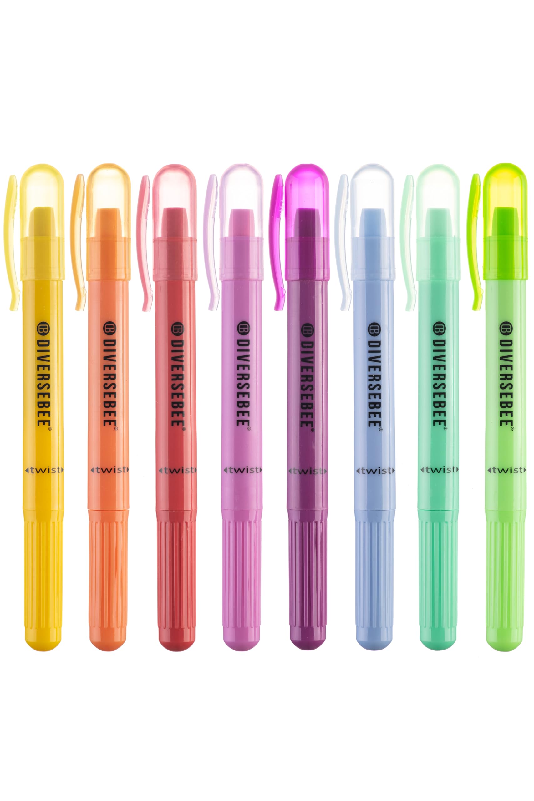 DIVERSEBEE Bible Highlighters, 8 pack