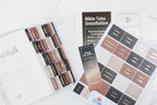 Laminated Bible Tabs, Earth Tone, Gold foil