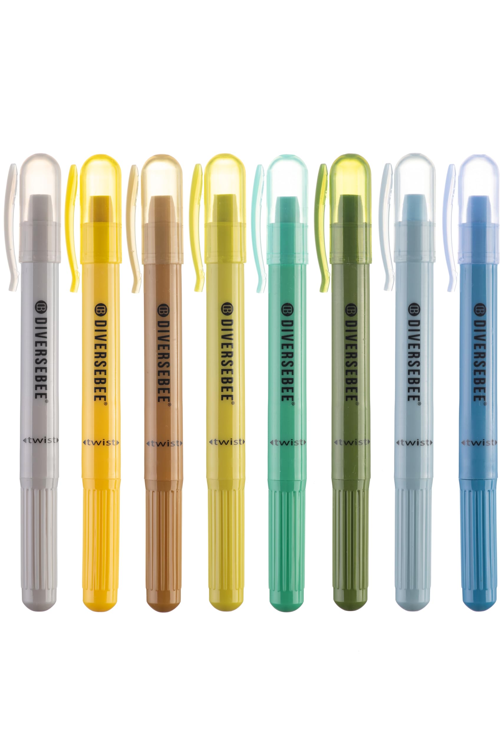 DIVERSEBEE Bible Highlighters, 8 pack
