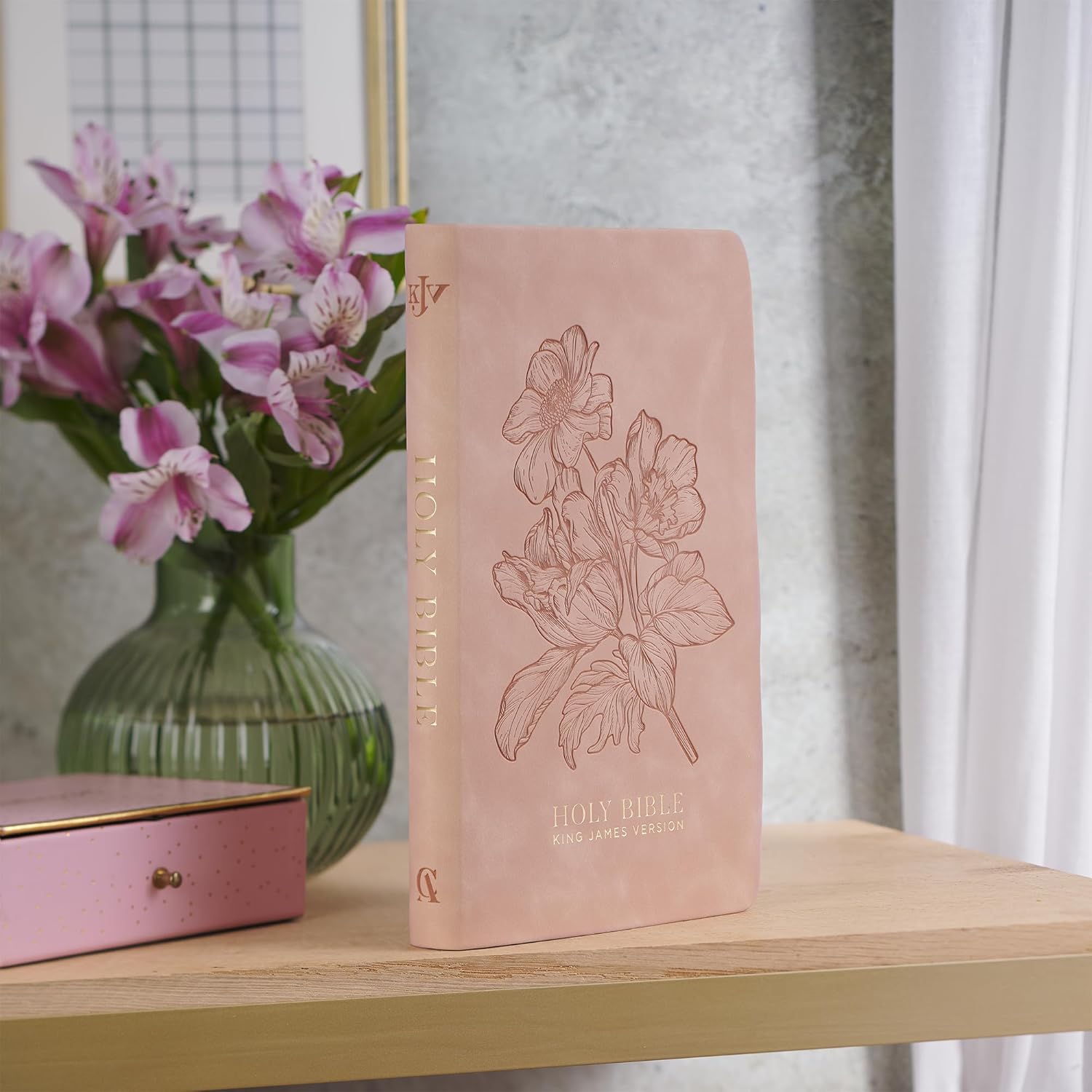 KJV Holy Bible, Taupe