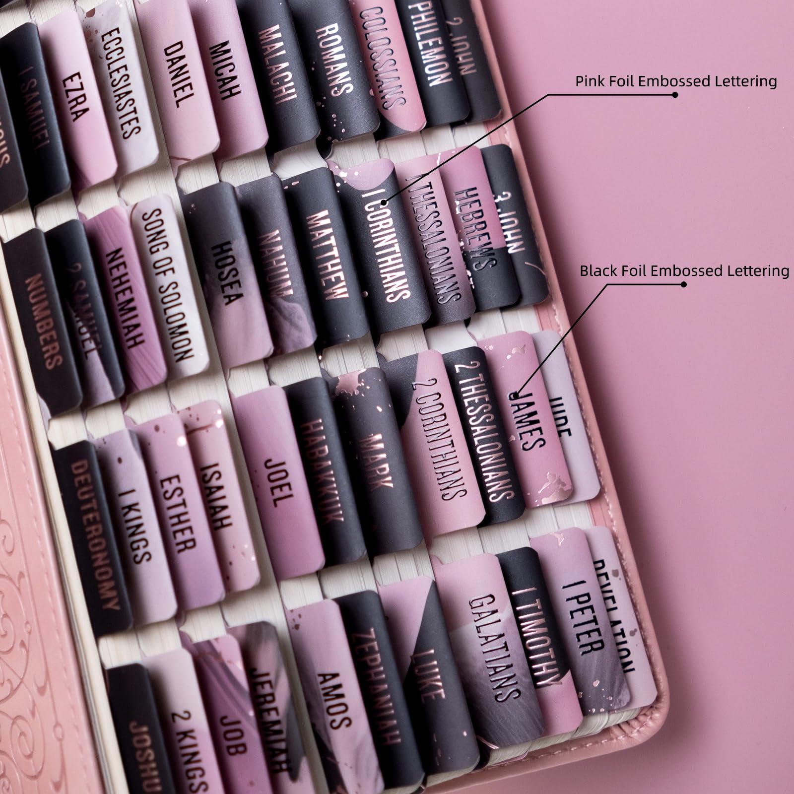 Bible Tabs (Blue and Floral)