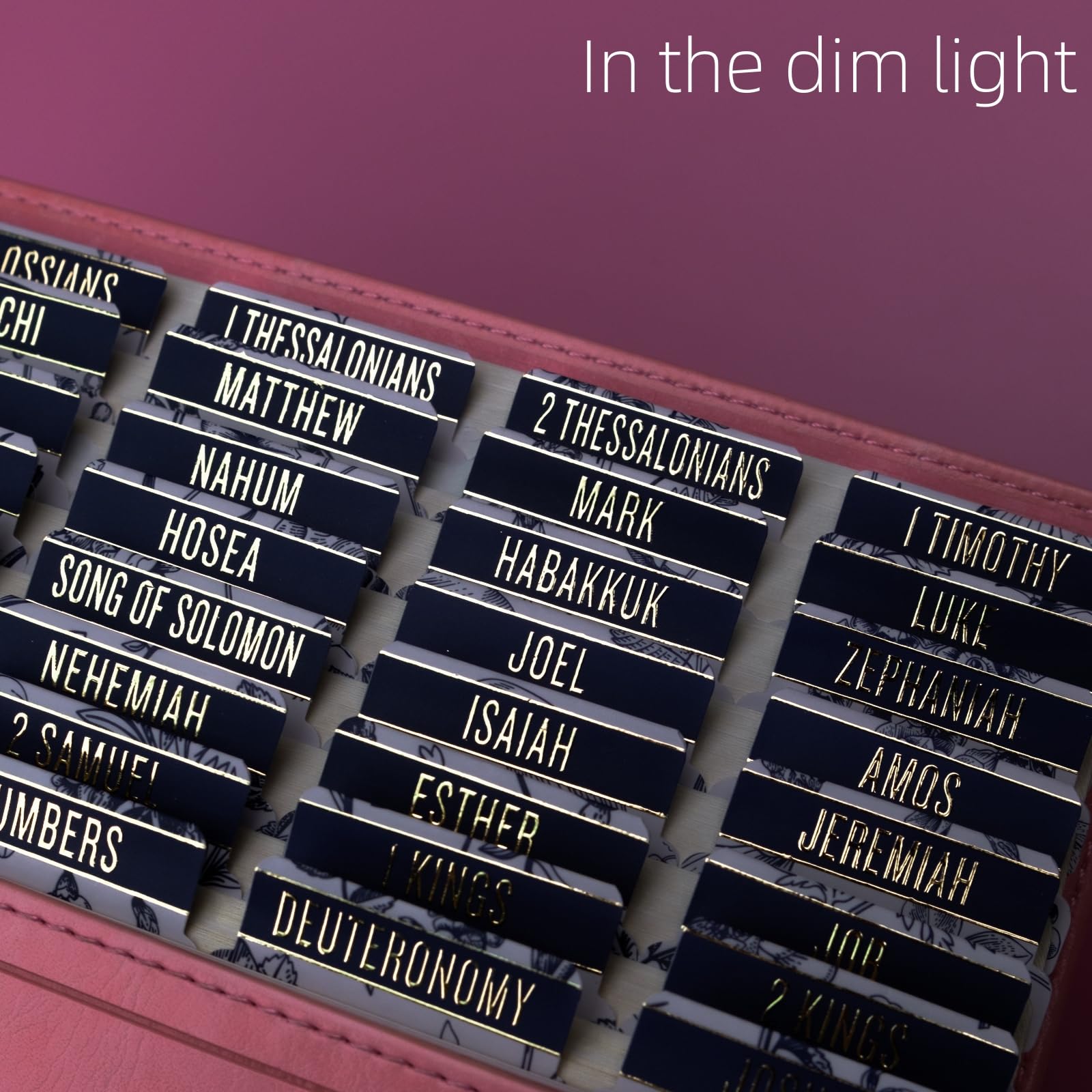 Bible Tabs (Blue and Floral)