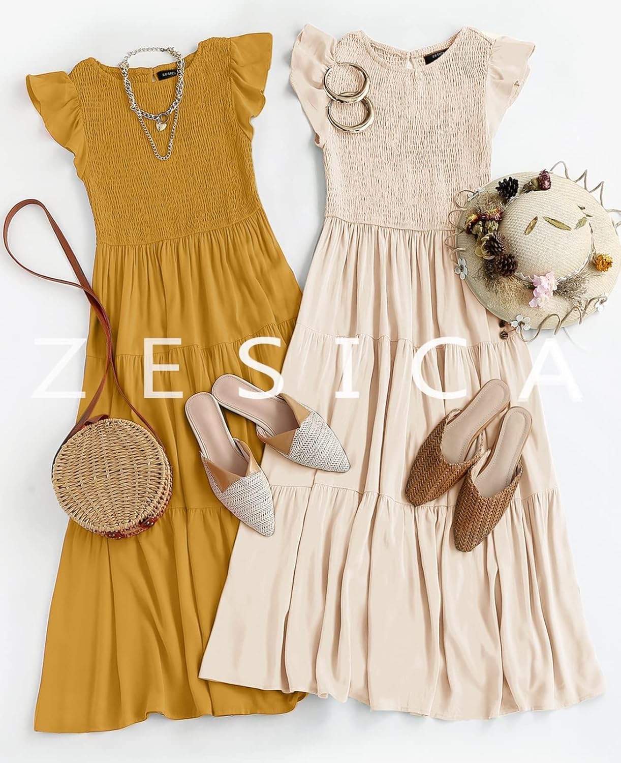 Casual Flutter Dress