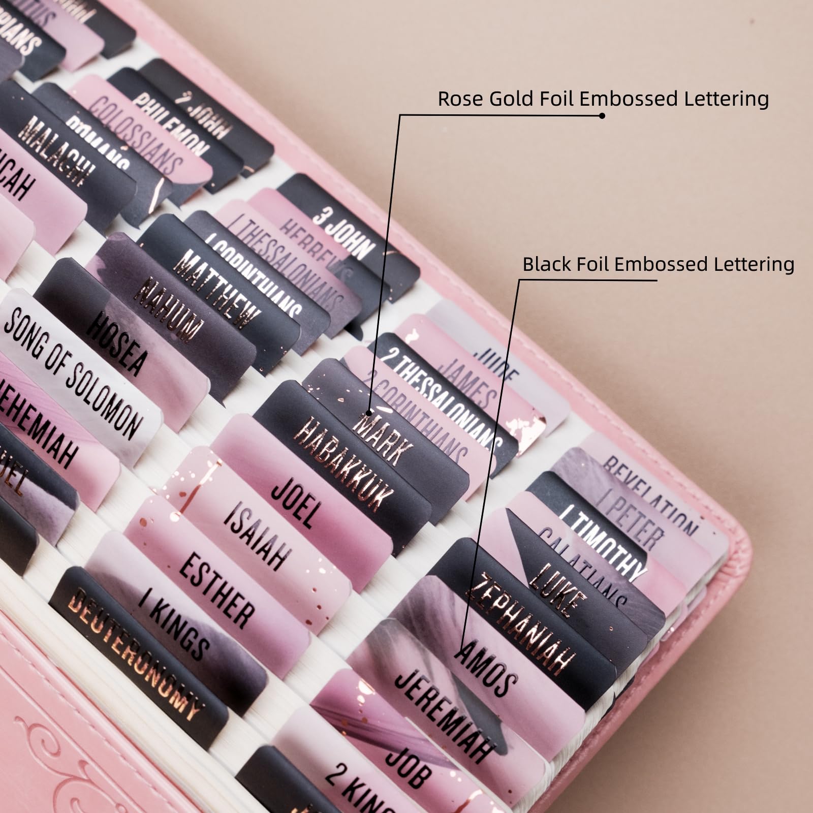 Bible Tabs (Blue and Floral)