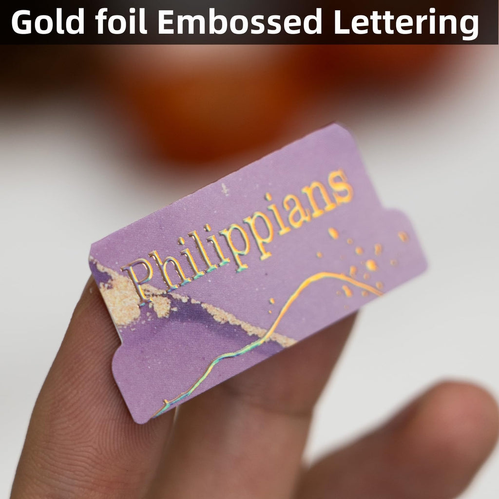 Bible Tabs (Blue and Floral)