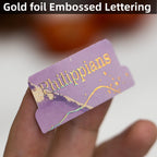 Bible Tabs (Blue and Floral)