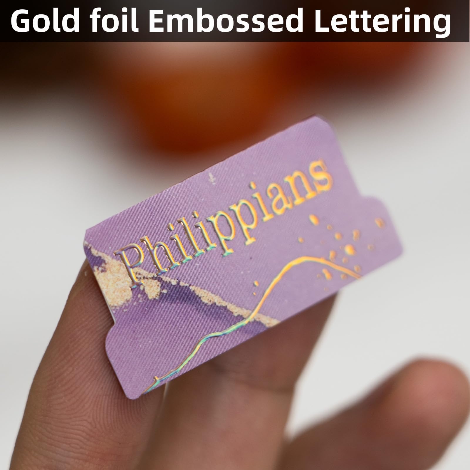 Bible Tabs (Blue and Floral)