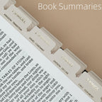 Bible Tabs (Blue and Floral)