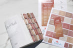 Laminated Bible Tabs, Earth Tone, Gold foil