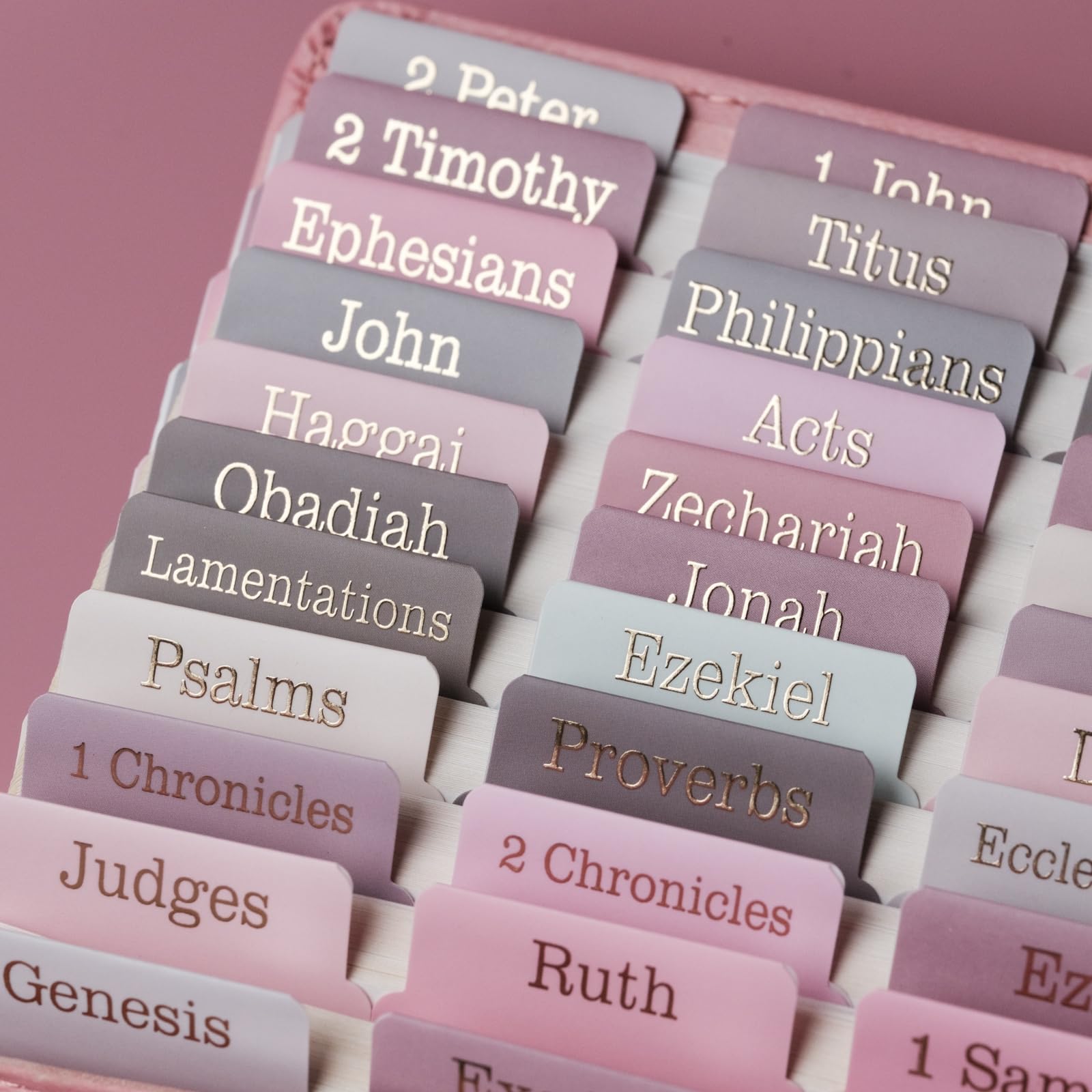 Bible Tabs (Blue and Floral)