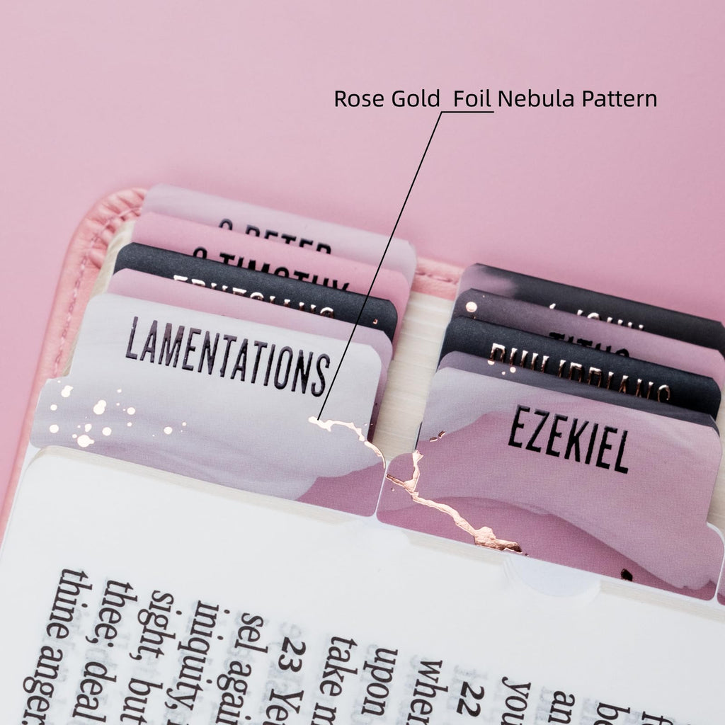 Bible Tabs (Blue and Floral)