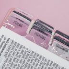 Bible Tabs (Blue and Floral)