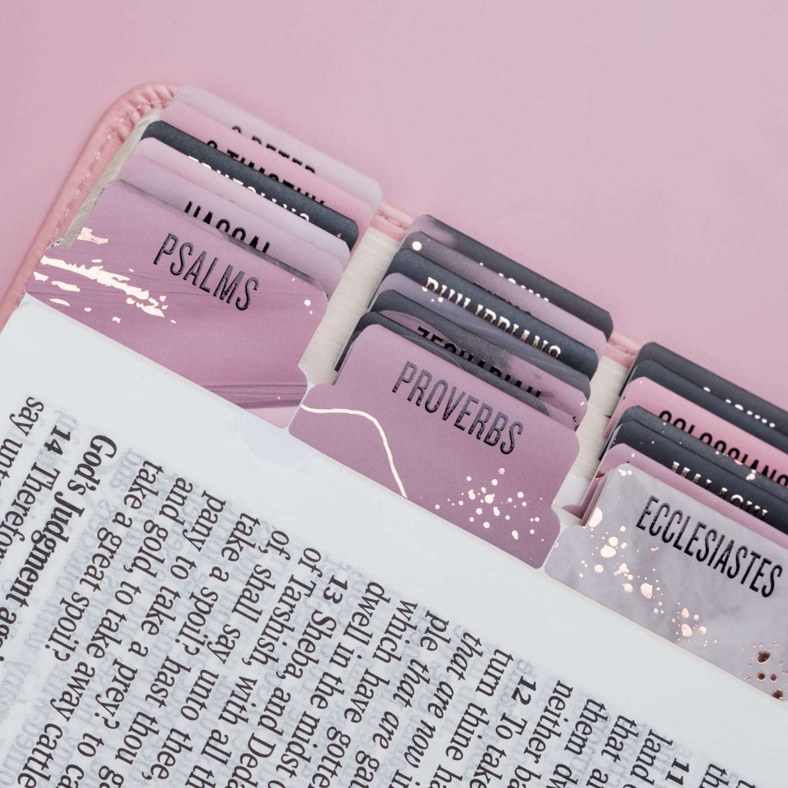 Bible Tabs (Blue and Floral)