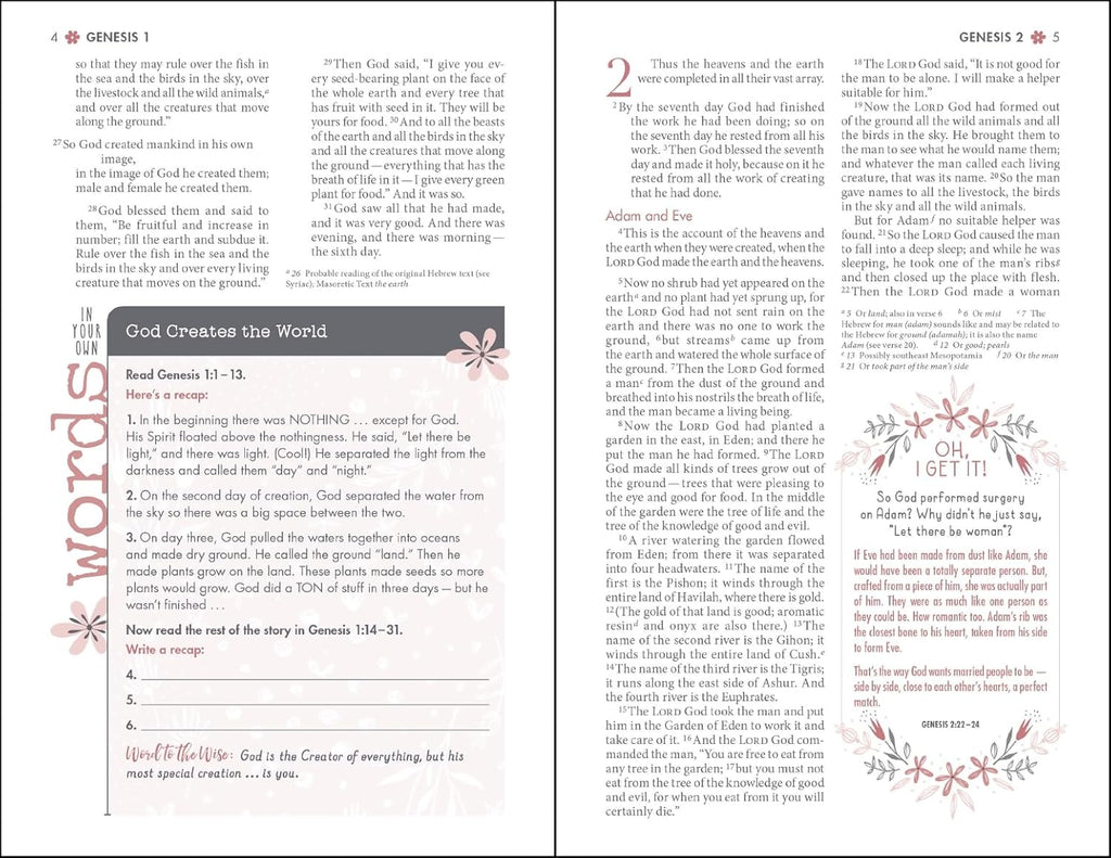 NIV, Ultimate Bible for Girls, Faithgirlz Edition, Hardcover