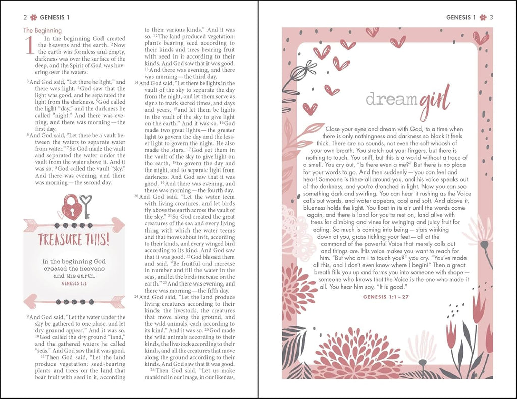 NIV, Ultimate Bible for Girls, Faithgirlz Edition, Hardcover