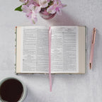 KJV Holy Bible, Gray Floral