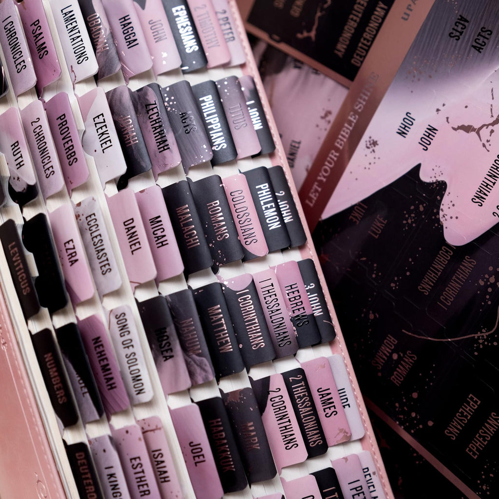 Bible Tabs (Blue and Floral)