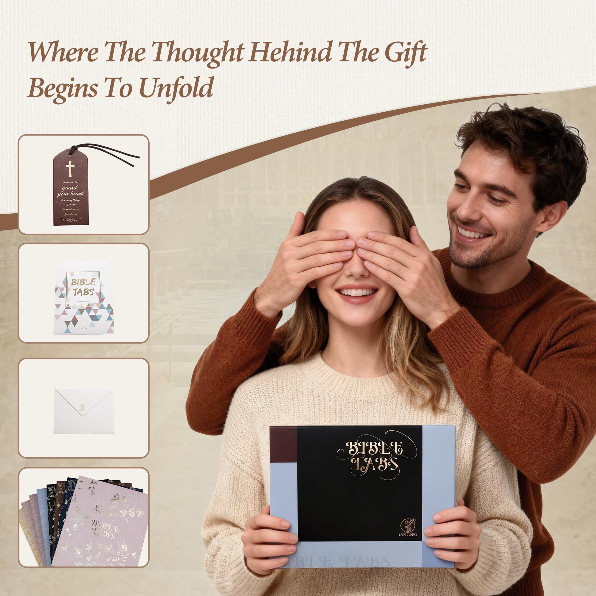 Bible Tabs (Blue and Floral)