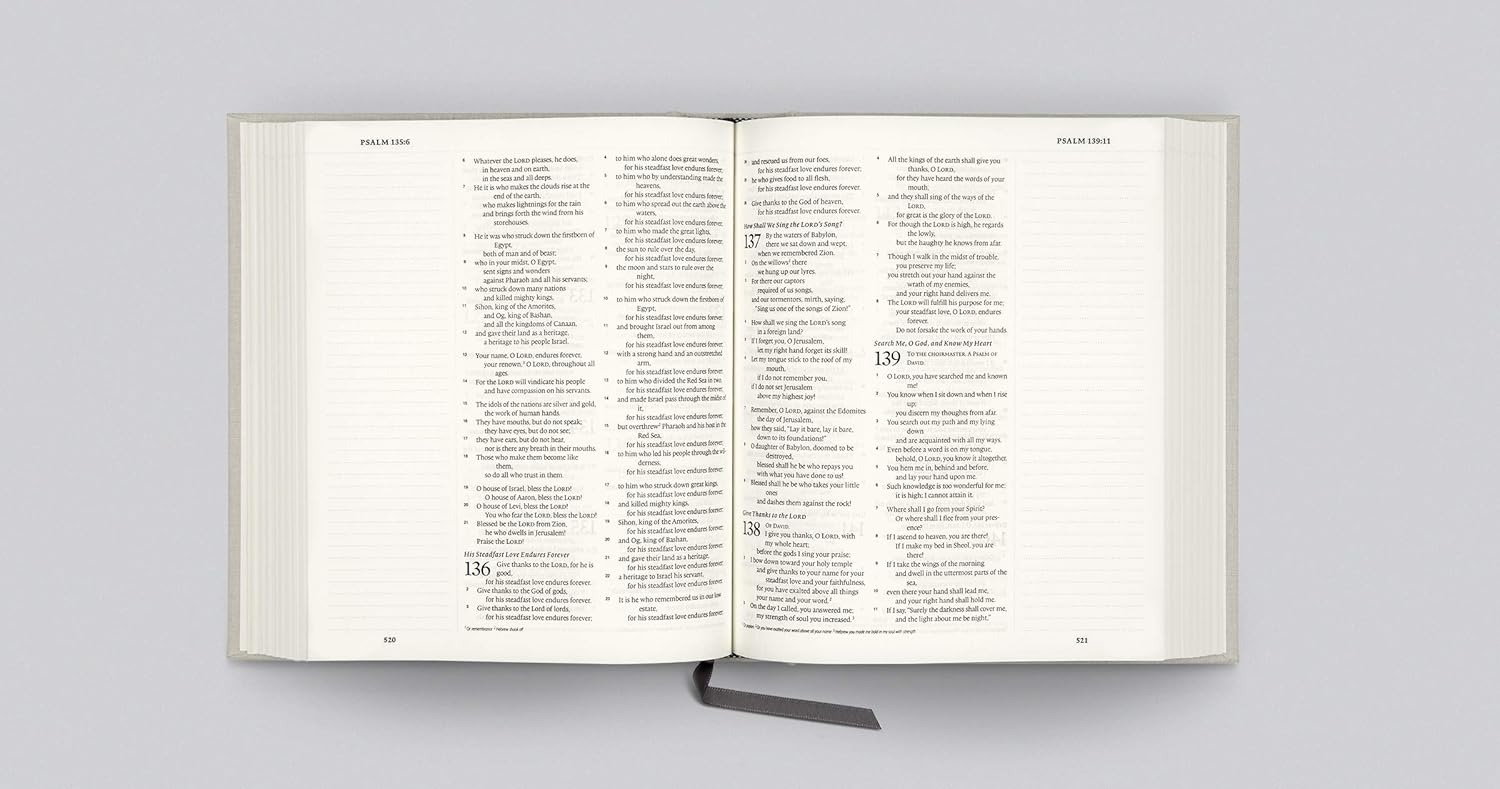 ESV Journaling Bible (Cloth over Board, Flowers)