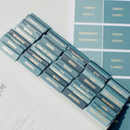 Laminated Bible Tabs, Earth Tone, Gold foil