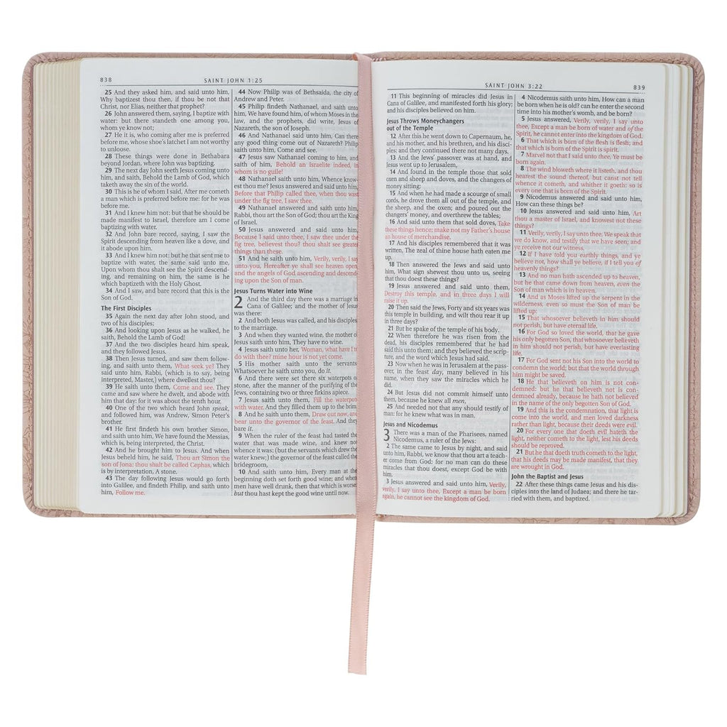 KJV Holy Bible, Pink