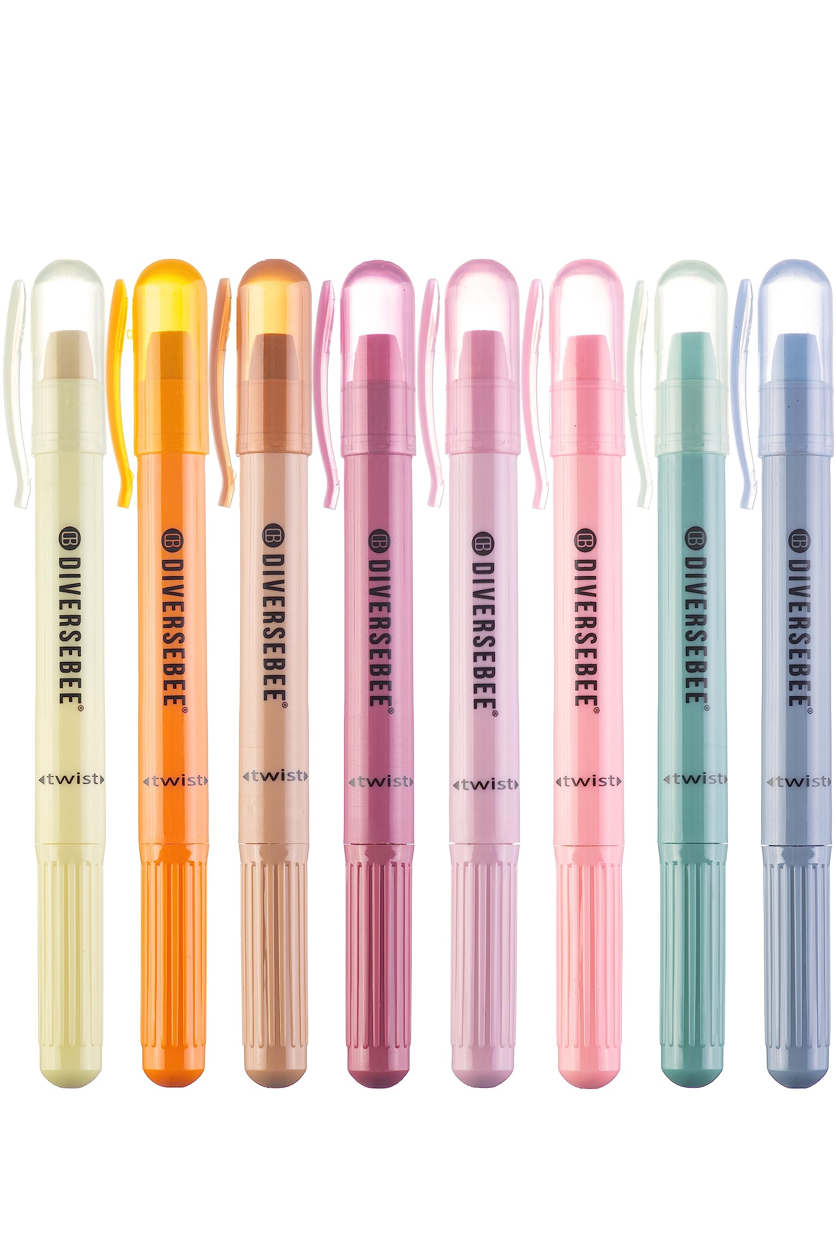 DIVERSEBEE Bible Highlighters, 8 pack