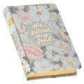 KJV Holy Bible, Gray Floral