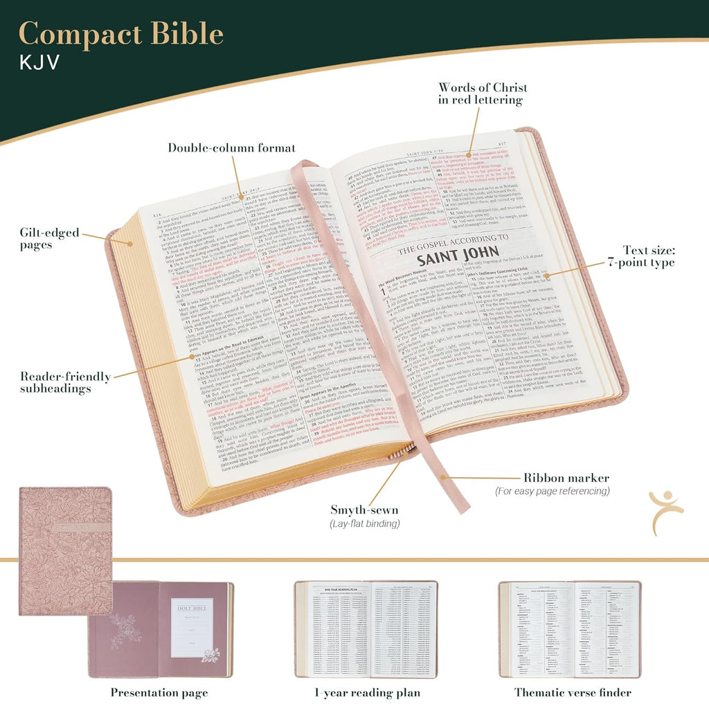 KJV Holy Bible, Pink