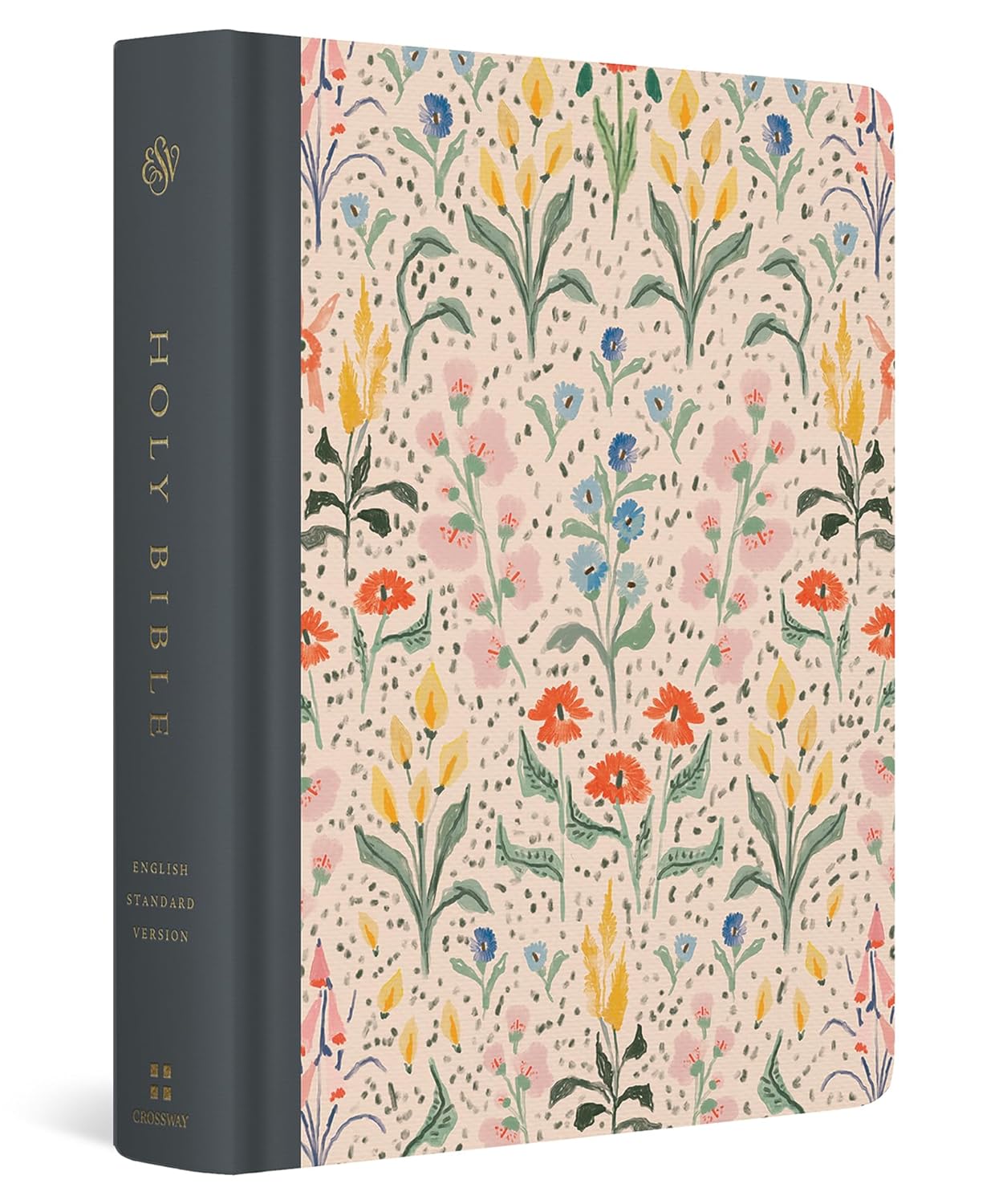 ESV Single Column Journaling Bible, Artist Series (Cloth over Board, Lulie Wallace, In Bloom): Holy Bible, English Standard Version