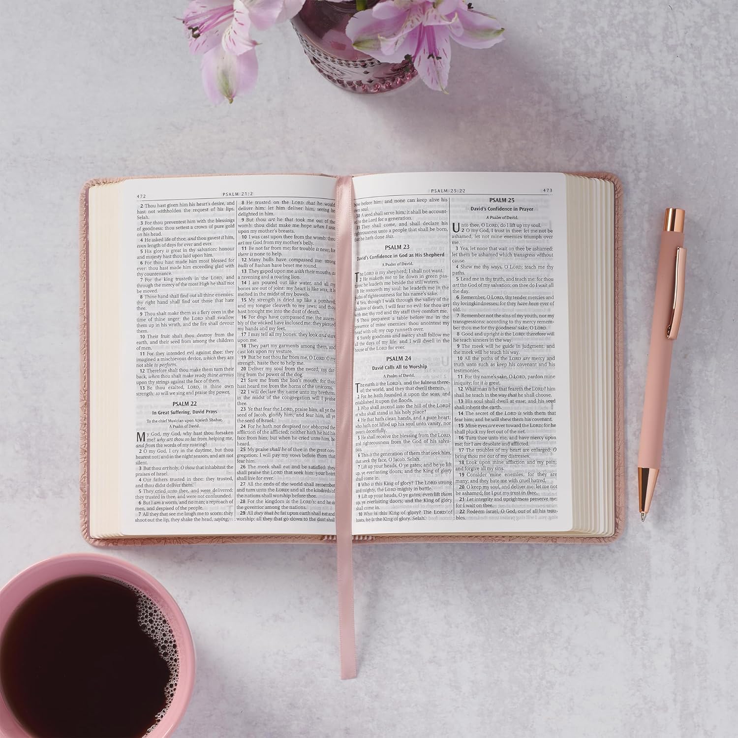 KJV Holy Bible, Pink