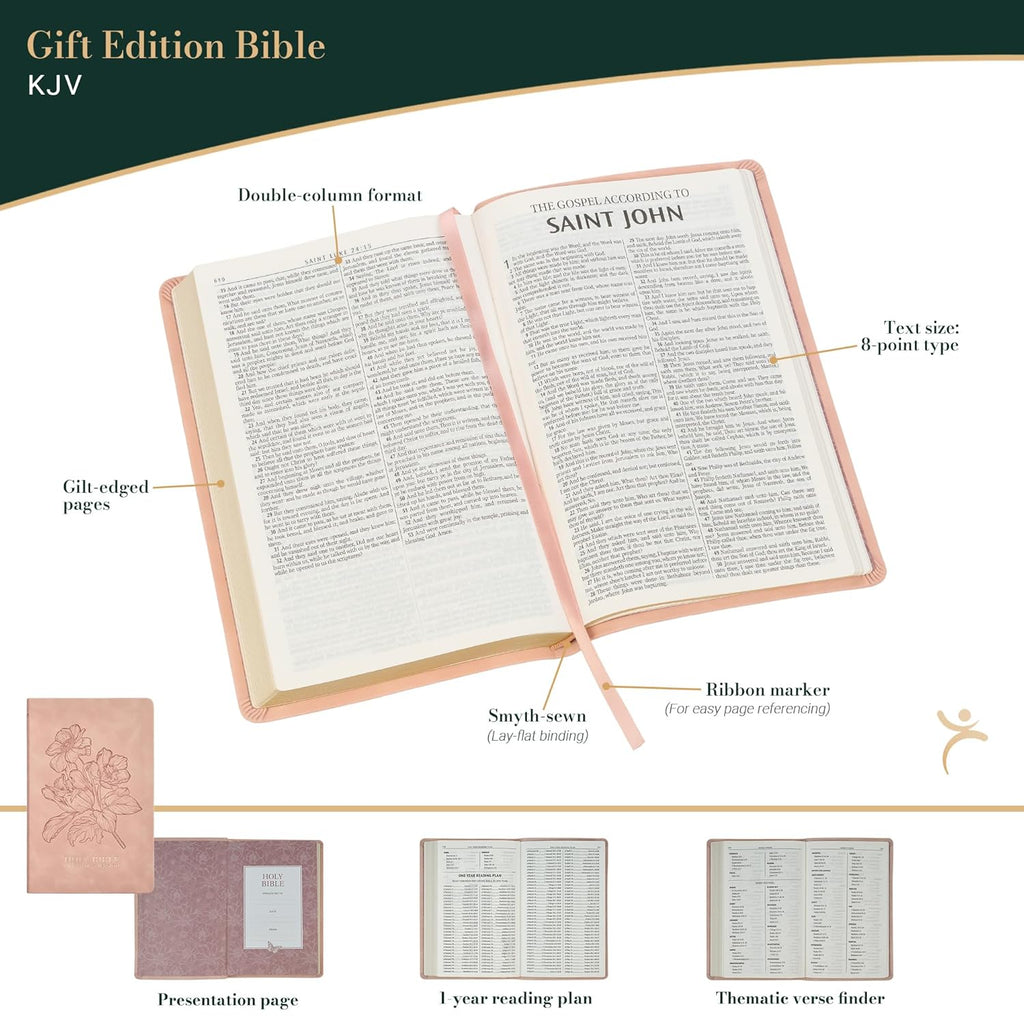 KJV Holy Bible, Taupe