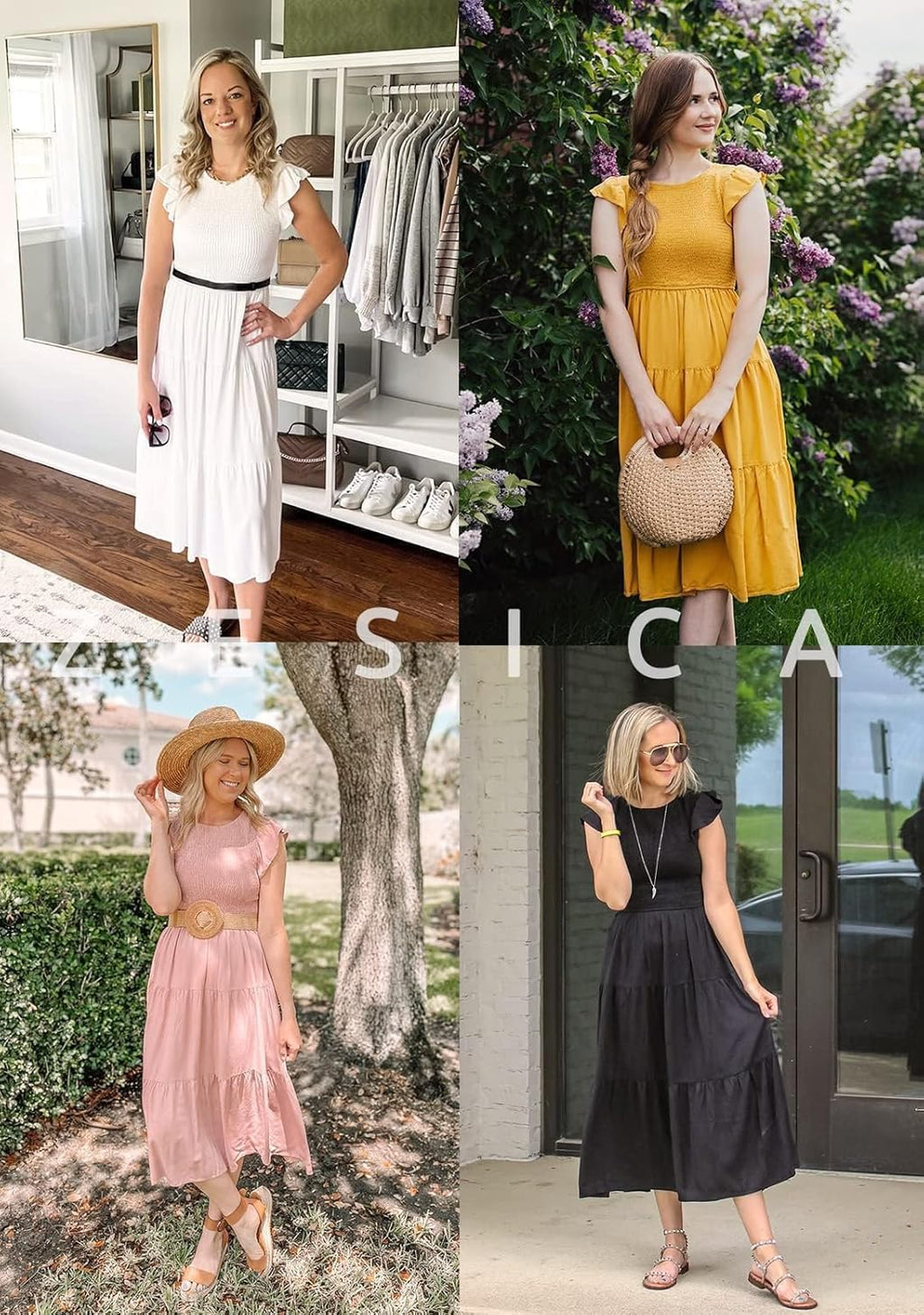 Casual Flutter Dress