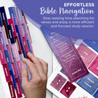 Laminated Bible Tabs, Earth Tone, Gold foil