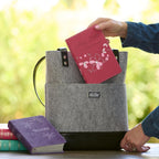 KJV Holy Bible, Compact Large Print Faux Leather Red Letter Edition Ribbon Marker, King James Version, Ballet Pink (KJV Compact LP Editions)